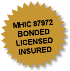 MHIC 87872 Bonded Licensed Insured Badge